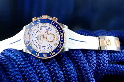 rolex yacht-master on different type of rubber watch strap pictures|yacht master 2 rubber strap.